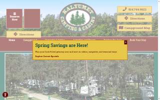 Kalyumet Campground website