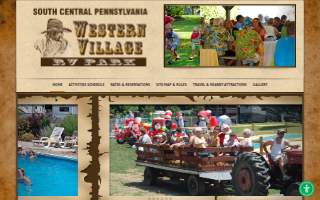 Western Village Rv Park website