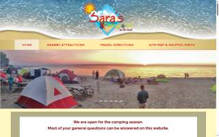 Sara Coyne Campground website
