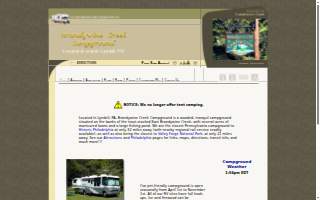 Brandywine Creek Campground website