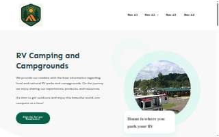 Pines Rv Park & Cabins website