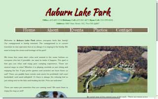 Auburn Lake Park website