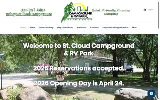 St Cloud Campground & Rv Park website