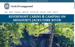 Circle B Campground website