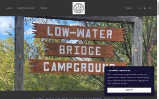 Low-water Bridge Campground website