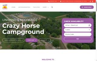 Crazy Horse Campground website