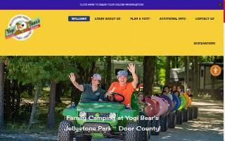 Yogi Bear's Jellystone Park website