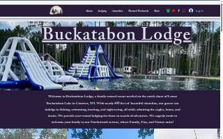 Buckatabon Lodge & Lighthouse website