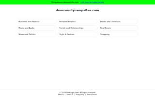 Lynchs Bluff Campground website
