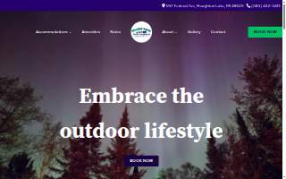 Wooded Acres Campground website