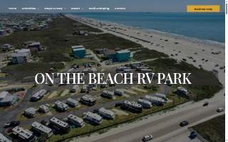 On The Beach Rv Park website