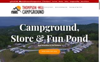 Thompson Hill Campground website