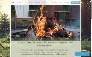 Rest-n-nest Campground website