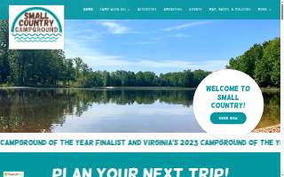 Small Country Campground website