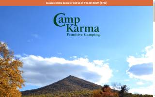 Camp Karma website
