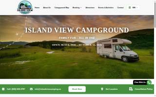 Island View Campground website