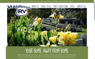 Hardeeville Rv-thomas Parks website