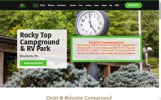 Rocky Top Campground & Rv Park website