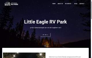Little Eagle Rv Park website