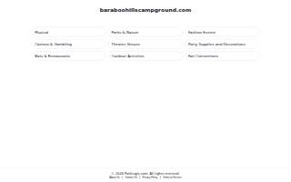 Baraboo Hills Campground website