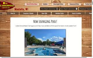 Lake Arrowhead Campground website