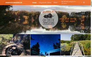 Ox Creek Resort website