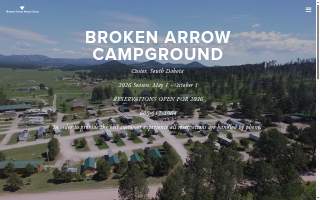 Broken Arrow Campground website