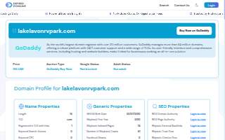 Lake Lavon Rv Park website