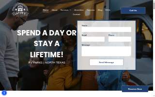 Alvin Lafon's Rv Parks website
