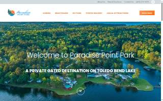 Paradise Point Rv Marina website