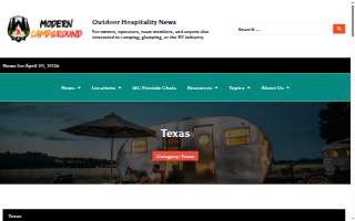 Magnolia Lake Rv Park website