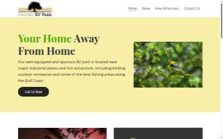 Groves Mobile Village-rv Park website