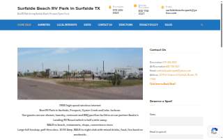 Surfside Beach Rv Park website