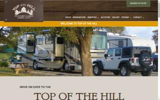 Top Of The Hill Rv Resort website