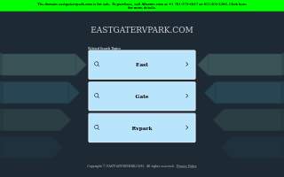Eastgate Mobile Home & Rv Park website