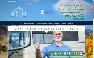 Mission Rv Park website