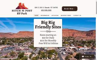 Hitch-n-post Rv Park website