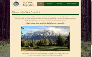 Nor'west Rv Park website