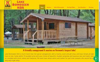 Lake Bomoseen Campground website
