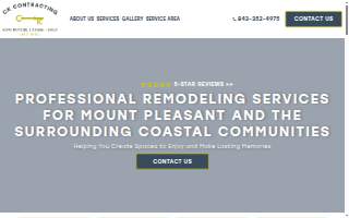 CK Contracting, LLC of Mt Pleasant website