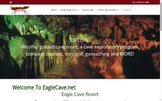 Eagle Cave Resort Llc website