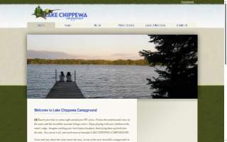 Lake Chippewa Campground website
