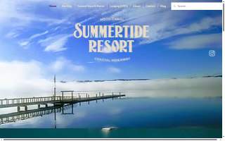 Summertide Resort & Rv Park website