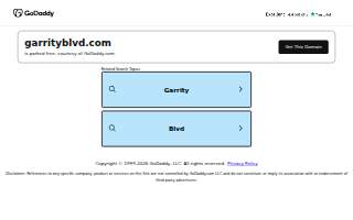 Garrity Boulevard Rv Park website