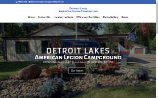 American Legion Campgrounds website