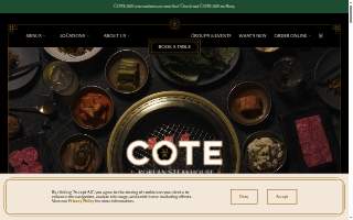 Cote Electric, LLC website