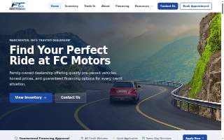 FC Motors website