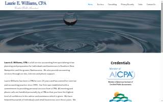 Laurie Williams, CPA website