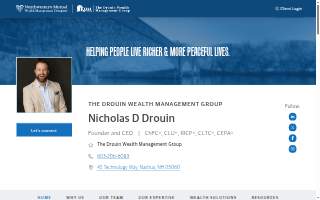 The Drouin Wealth Management Group website