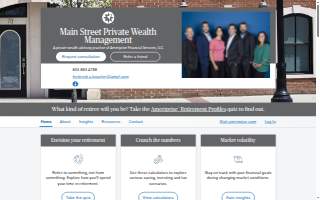 Main Street Private Wealth Management - Ameriprise Financial Services, LLC website